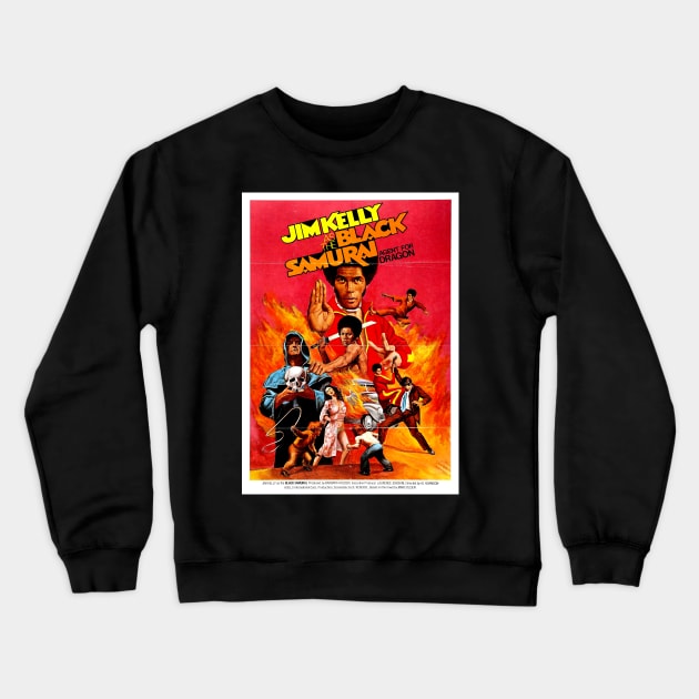 Black Samurai Crewneck Sweatshirt by Scum & Villainy